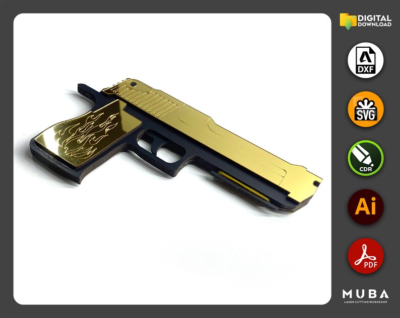 Rubber Band Gun Files Rubber Gun Toy Gun File Etsy