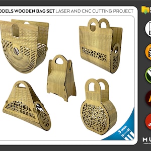 Laser geschnittene Handtasche, Bundle, svg-Datei, glowforge, Clutch, Laser geschnittene Datei, svg, Vektor-Vorlage, Handtasche Dxf, CNC-Muster Cricut svg Clutch-Datei