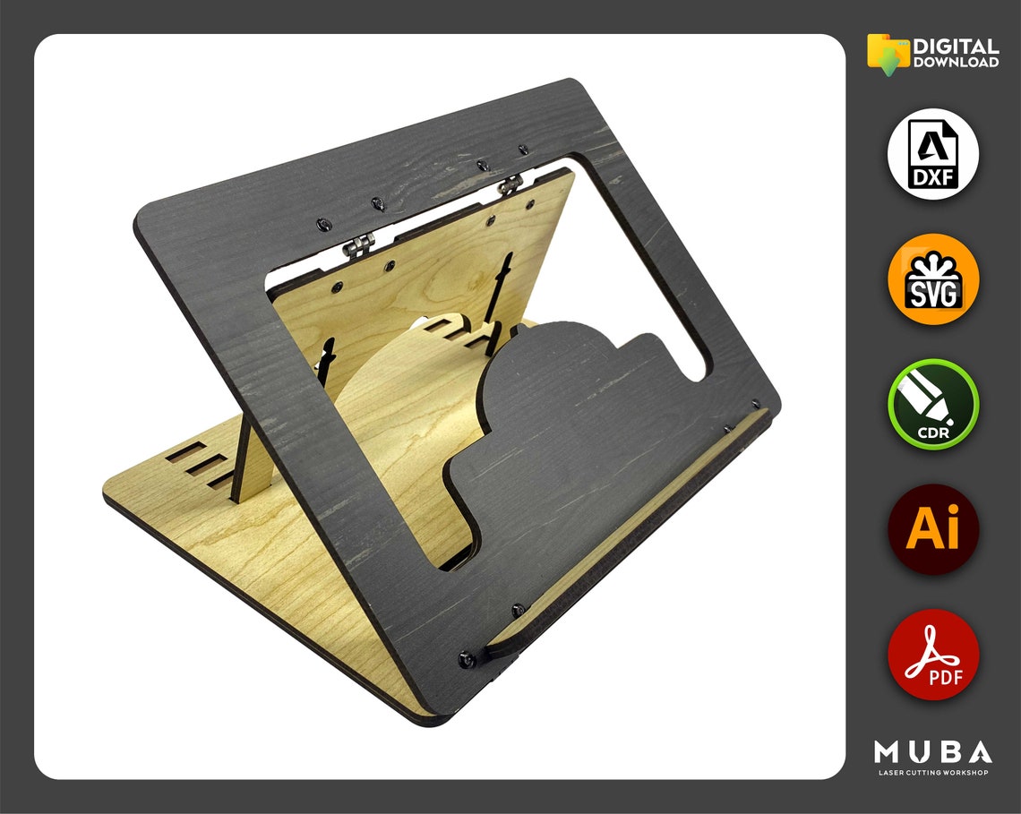 Laser Cut Quran Holder Quran Stand Quran Kerim Book Stand Etsy