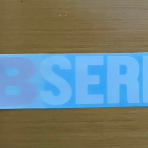 B Series Only Windshield Banner, Custom, Honda, Vinyl