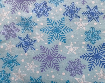 Blue Snowflakes Winter Holiday Christmas Hedgehog Bag, Guinea Pig, Small Animal, Sleep Sack, Snuggle Bag, Bonding Bag