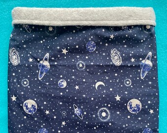 READY TO SHIP!! Outer Space Hedgehog Bag, Sleep Sack, Snuggle Bag, Bonding Bag