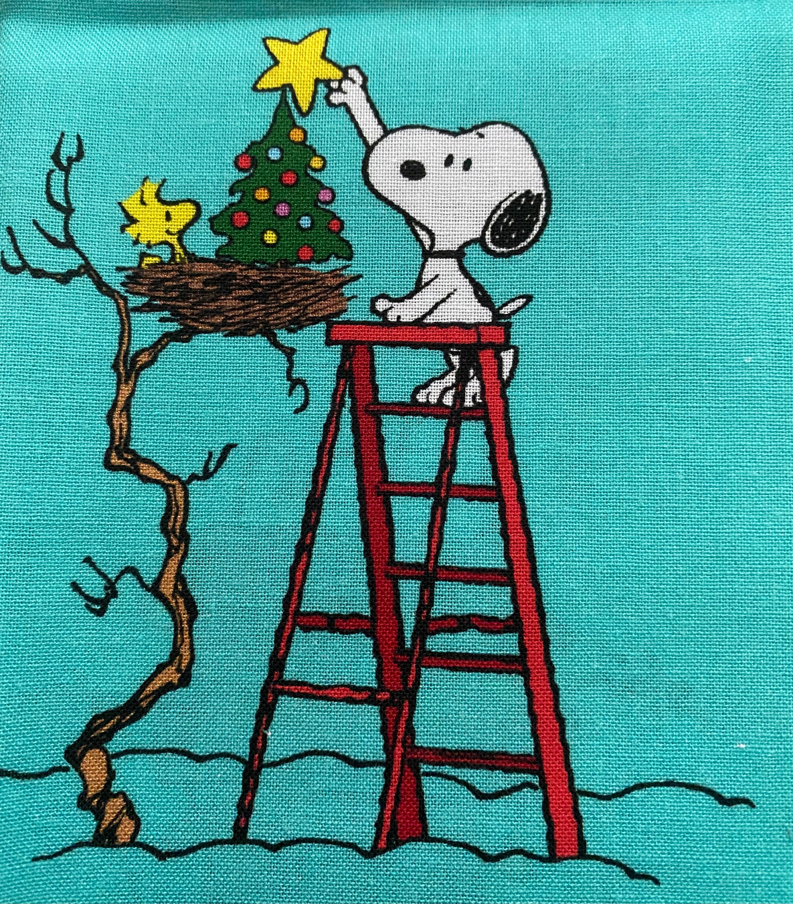 Snoopy and Woodstock Peanuts Christmas Hedgehog Bag, Guinea