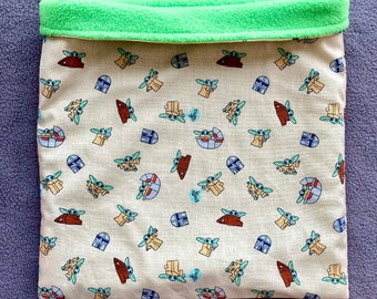 READY TO SHIP! Star Wars The Child, Baby Yoda, Mandalorian, Hedgehog Bag, Guinea Pig, Small Animal, Bonding Bag, Cozy Sleep Sack, Cuddle Bag
