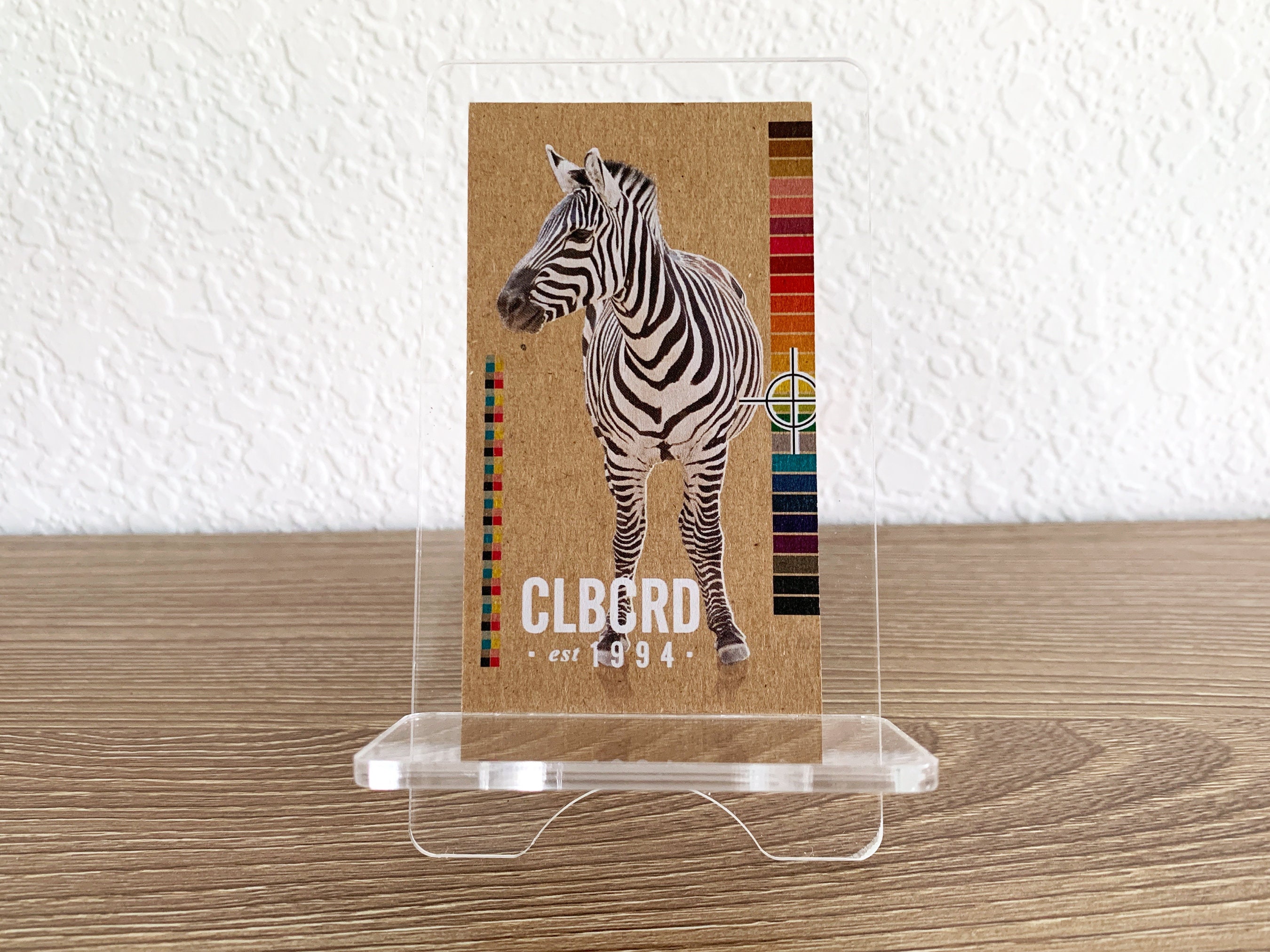 Bucherry Acryl-Staffelei Ständer 10er Set – Mini-Ständer Für Karten, Fotos, Deko (8,6x6,3 Cm)