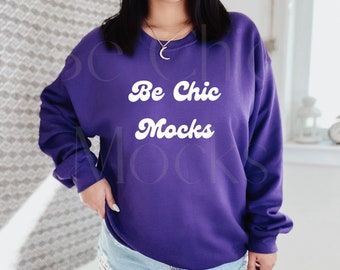 gildan purple