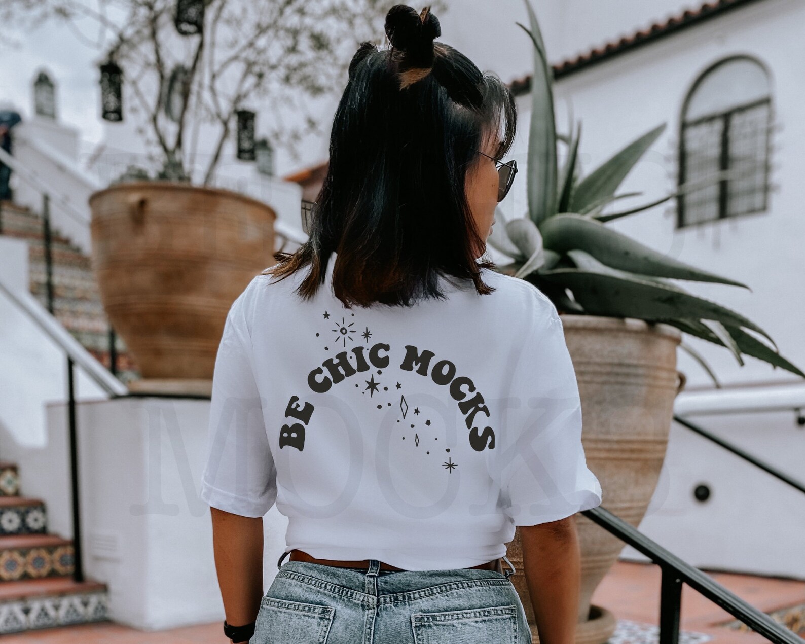 Bella Canvas 3001 Mockup Bella Canvas White Shirt Mockup | Etsy