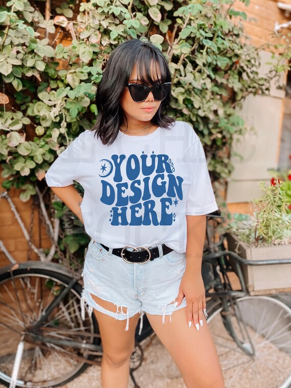 Bella Canvas 3001 Mockup Bella Canvas White Shirt Mockup Bella