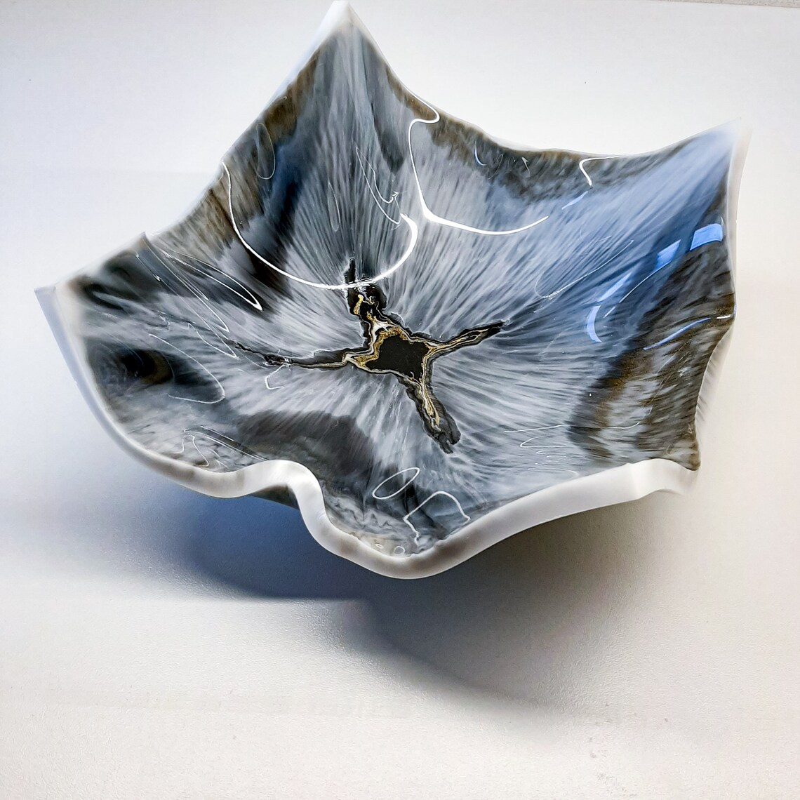 Epoxy resin fruit bowl dinner table decoration gift for mom Etsy