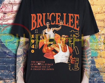 Bruce Lee Tshirt - Etsy