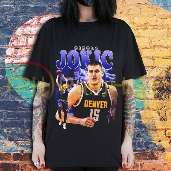 NIKOLA JOKIC Denver Nuggets 90s Retro 
