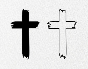 Rugged Cross SVG: Christian Faith Cut File (Digital Download)