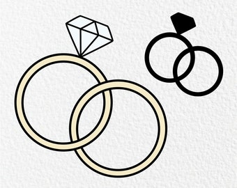Download Clip Art Art Collectibles Double Wedding Ring Silver Gray Svg Png Dxf File Instant Download Wedding Shirt Svg Bridal Party Design Svg Groom Party Engagement Design
