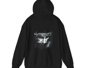 Jesus Graphic Hoodie: Faith-based Christian Apparel