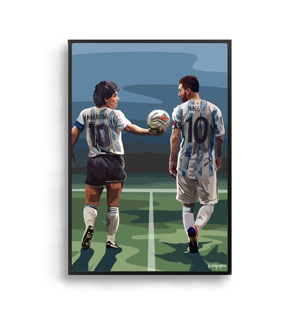 CUSTOM Football Pillow Cases Any Player Available Ronaldinho Pele Maradona  Thierry Henry David Beckham Maldini YOUR NAME 