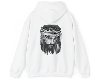 Jesus Graphic Hoodie: Christian Faith-Based Apparel