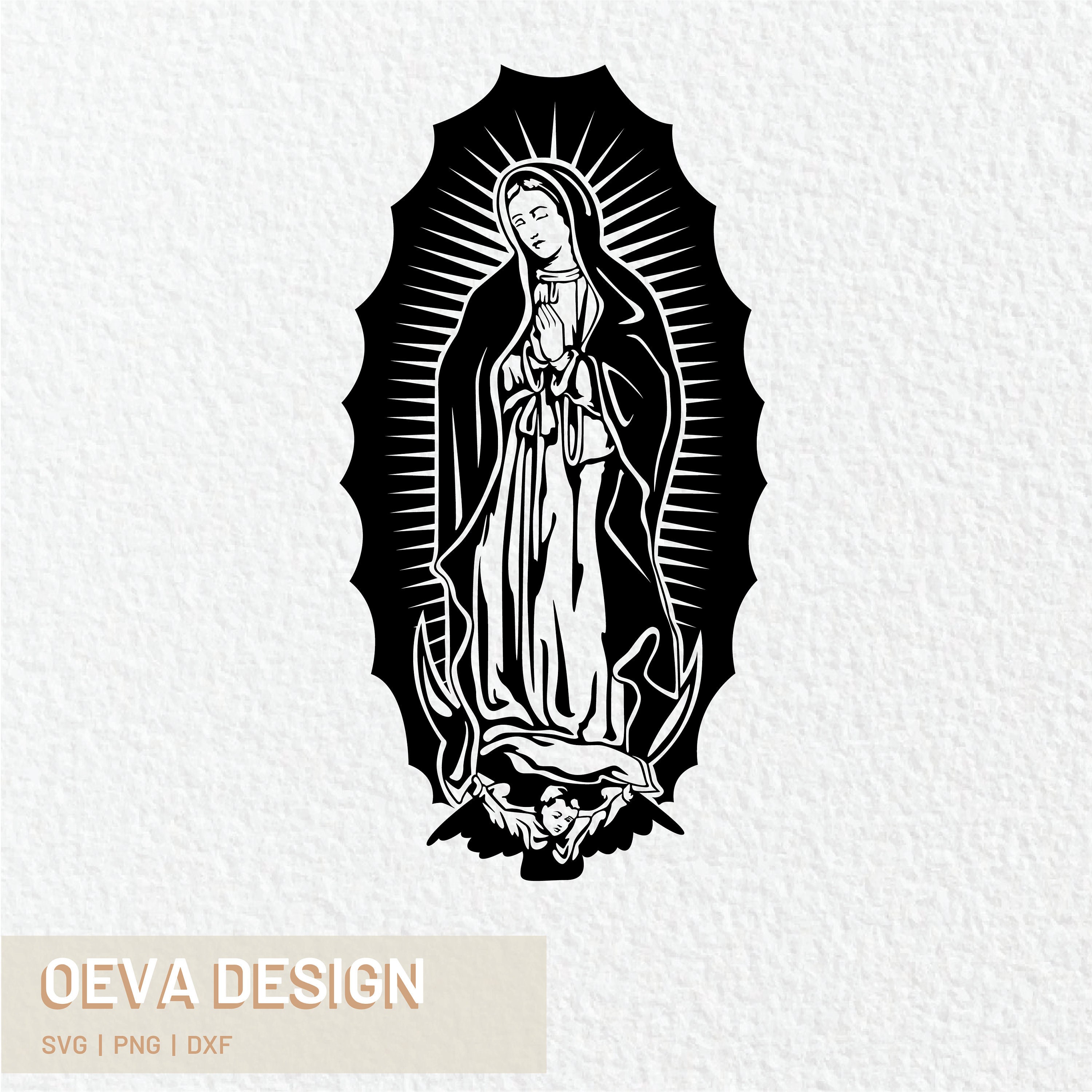 Virgen Maria SVG