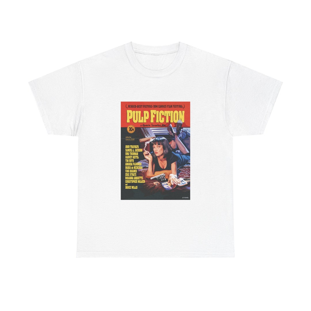 Camiseta de Pulp Fiction: Póster retro de la película Mia Wallace