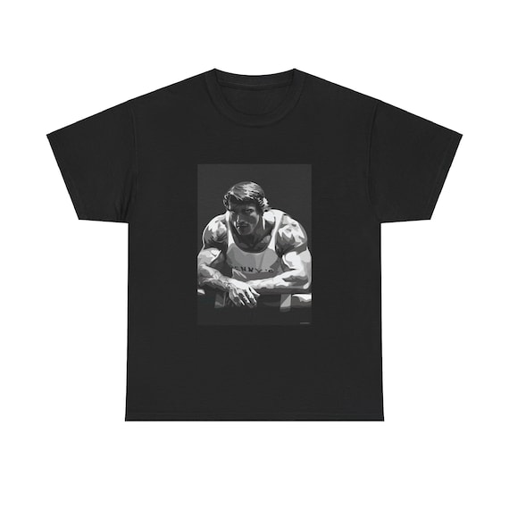 レトロアーノルドシュワルツェネッガーTシャツ：ユニセックスヘビー