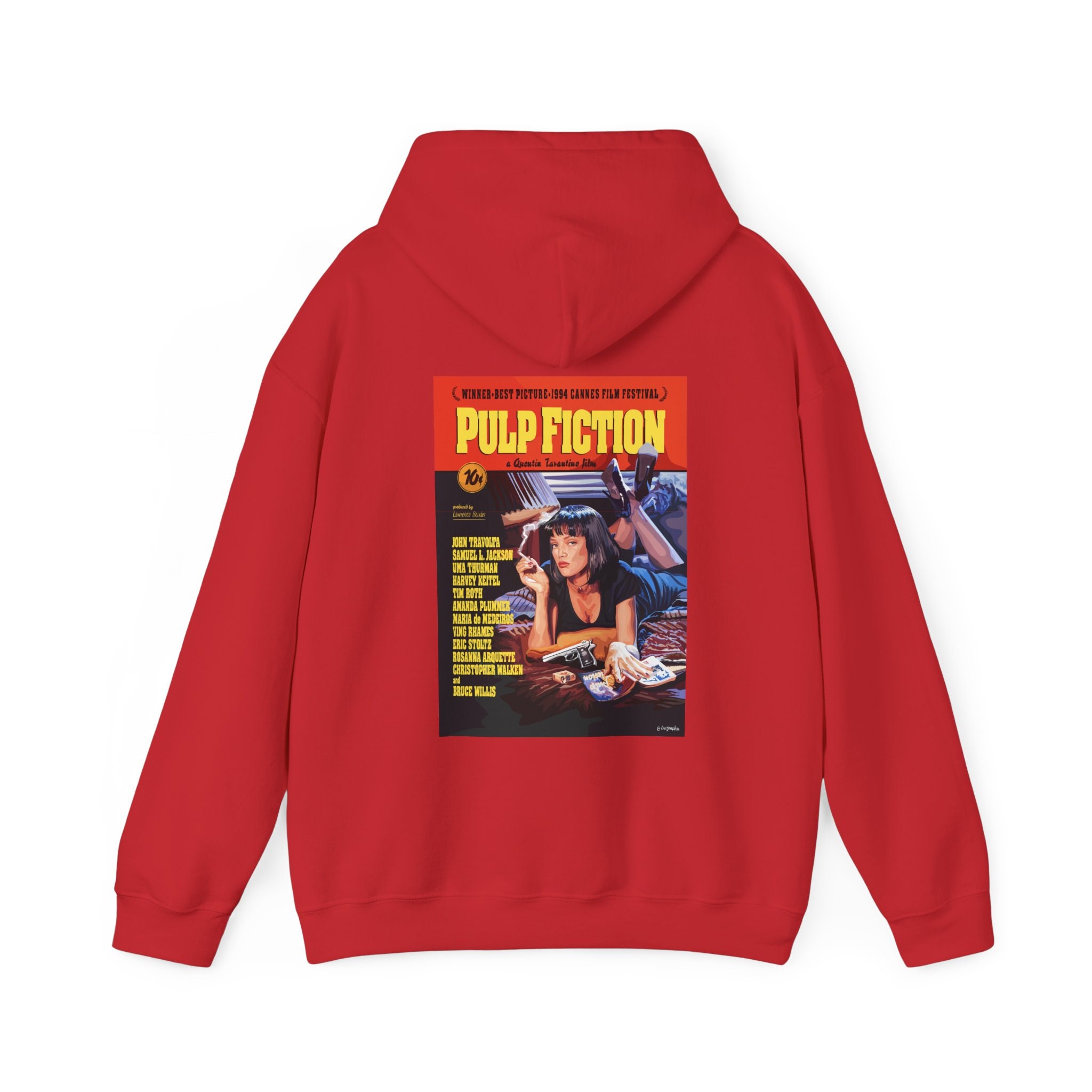 Pulp Fiction Hoodie, Mia Wallace Hoodie, Retro Classic Movie Pulp Fiction Hoodie, Mia Wallace Hoodie, Retro Classic Movie