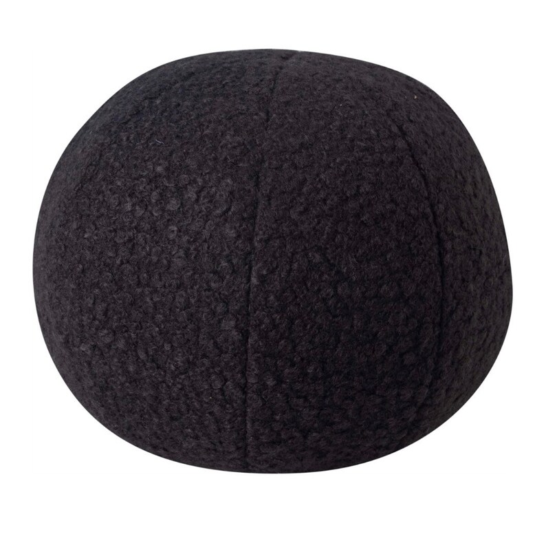 Cozy Teddy Ball Pillow Teddy Sphere Ball Pillow Teddy Ball Etsy