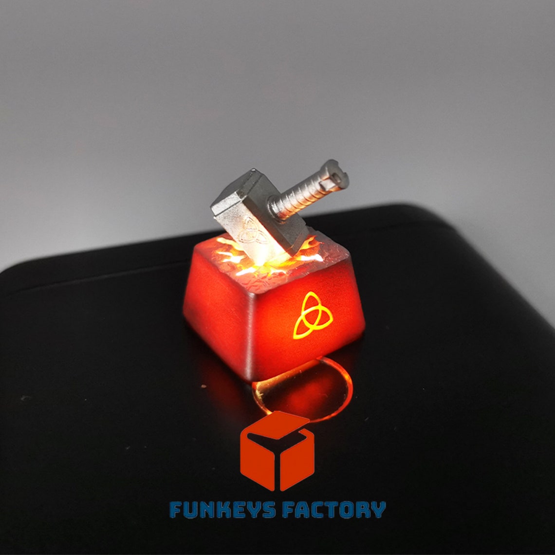 Custom Marvel Thor Hammer Keycap For Mechanical Keyboard Etsy