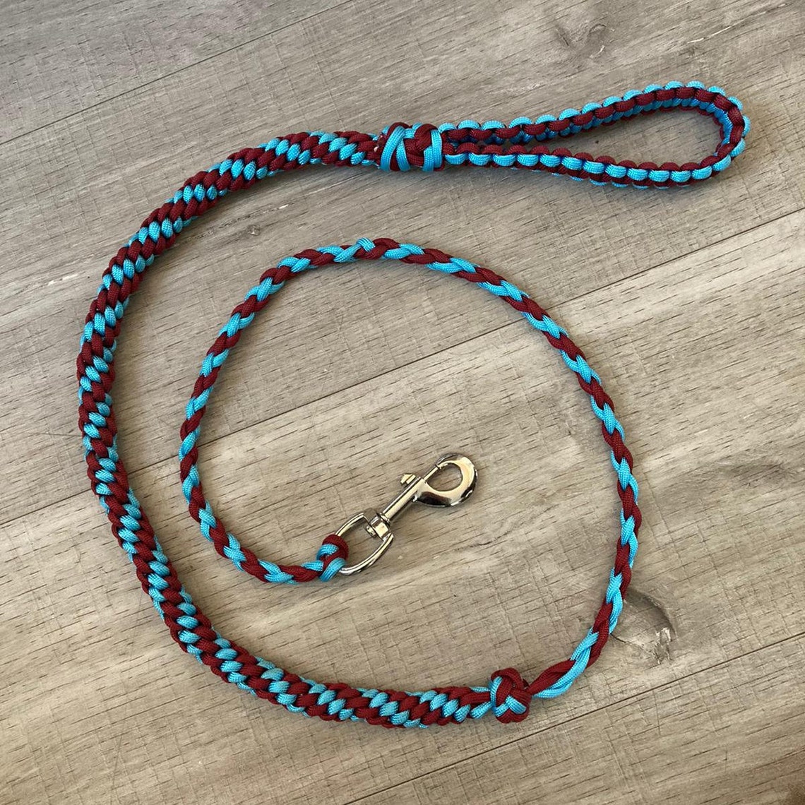 Handmade rope dog/pet lead. Personalised to your pet. Made to Etsy