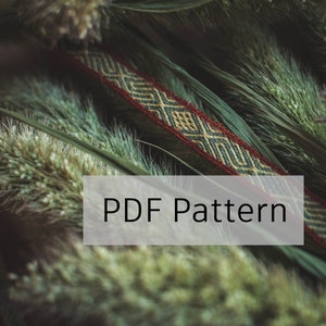 PDF Vestrum PATTERN tablet weaving