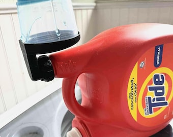 汚れにくい洗濯洗剤カップホルダー – 自動排水設計 | Tide Gain、Downy、Kirkland、Arm & Hammer、Purex、Persil Xtra Universal、3Dプリント