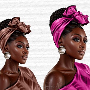African American women png Black Girl Magic Fashion clipart Cute Afro woman scrapbook digital planning supplies planner sticker kit