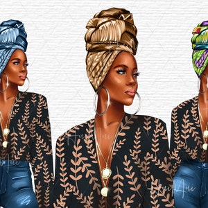 Illustrazione clipart donna nera Clipart ragazza moda Diva Face clipart Bellezza clipart download digitale pianificatore ragazza clipart File PNG