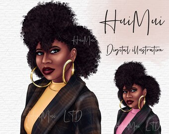 Business woman clipart, Boss Girl clipart, Boss Lady Clipart, Planner Girl Clipart, Fashion Girl Clipart, Boss Babe