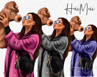 moederdag clipart Mom clipart moeder dochters clipart familie clipart kinderen clipart Mama en meisje kinderen clipart PNG vallen kunst