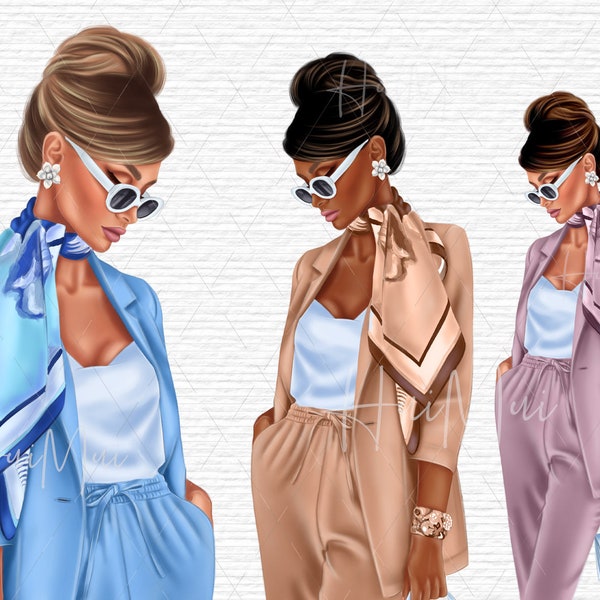 Fashion Clipart Lady Boss Clipart Planner Clipart Beauty Blog Planner Girl Boss Illustration Office Girly Planner Supplies