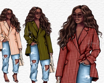 Dziewczyna z dżinsu clipart Dziewczyna z dżinsów clipart Dziewczyna z dżinsów Clipart Kobieta z afroamerykanów clipart Dziewczyny z afro clipart Dziewczyna z planerem Lady Boss PNG