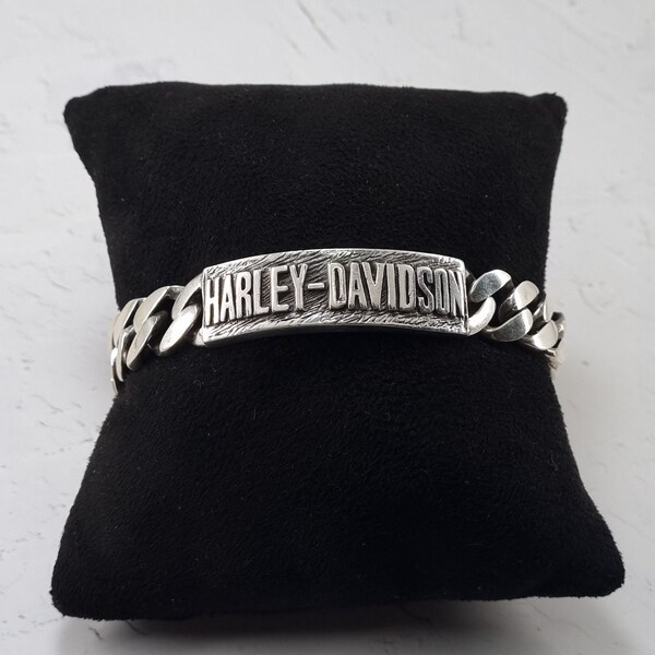 Harley Sterling Silver Bracelet Etsy
