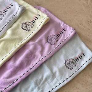 Two Microfiber Hair Towels - Extra one for free