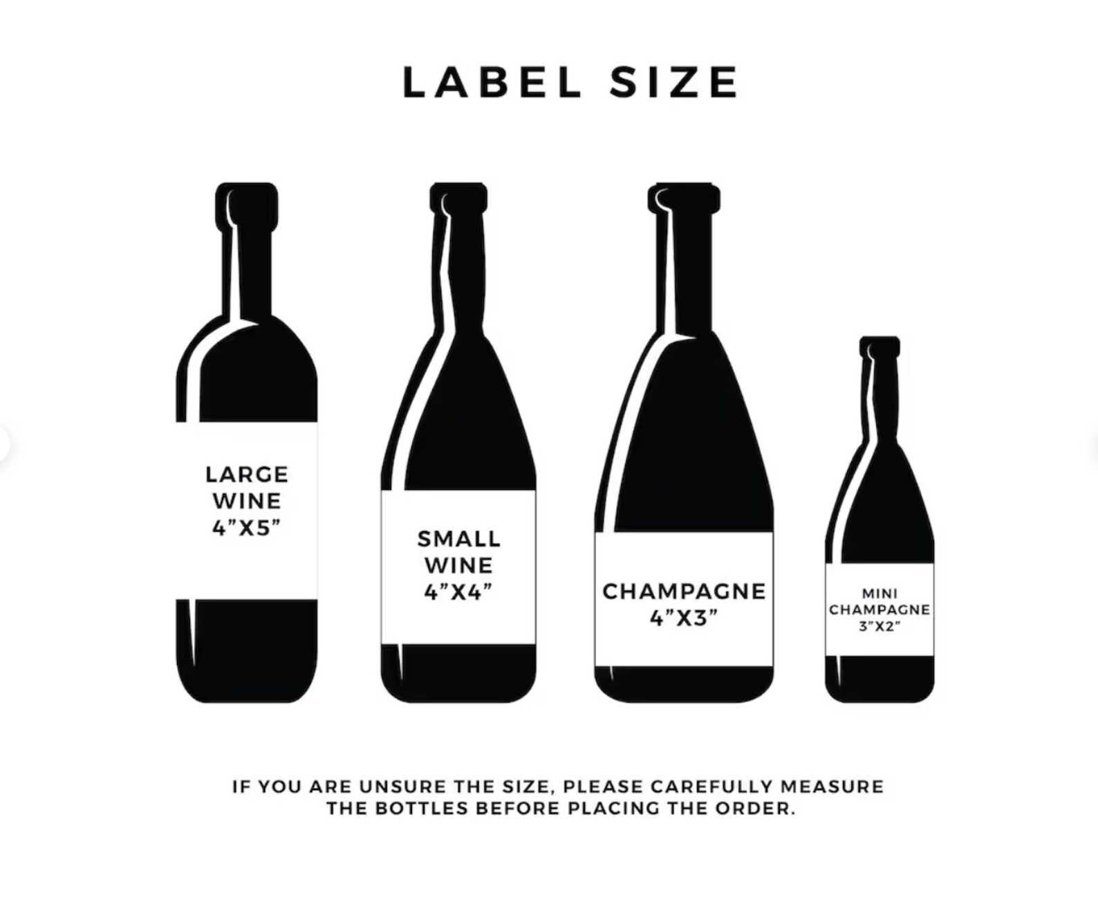 Custom Wine Bottle Labels for Bachelorette Party or Bridal Etsy