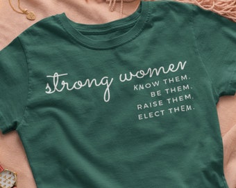 Plus Size Strong Women Shirt, Mama T-Shirt, Women's Empowerment, Feminist Shirt, Women's March, Protest Shirt, Women's Rights, Gifts for Her