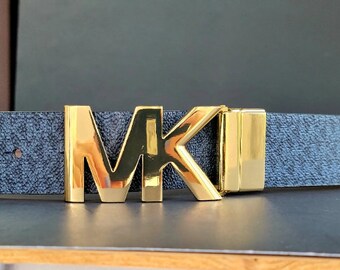Vintage Designer COUTURE Signed T Gold Plate Metal Women display picture 2