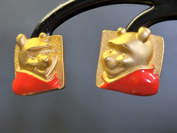 Disney enamel Winnie the Pooh earrings,Winnie the… - image 5