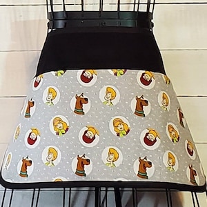 Waitress Apron, Server Apron for Waitress,  Half Apron With Pockets, Apron for Work, Vendor Apron, Cute Apron, Cleaning Apron