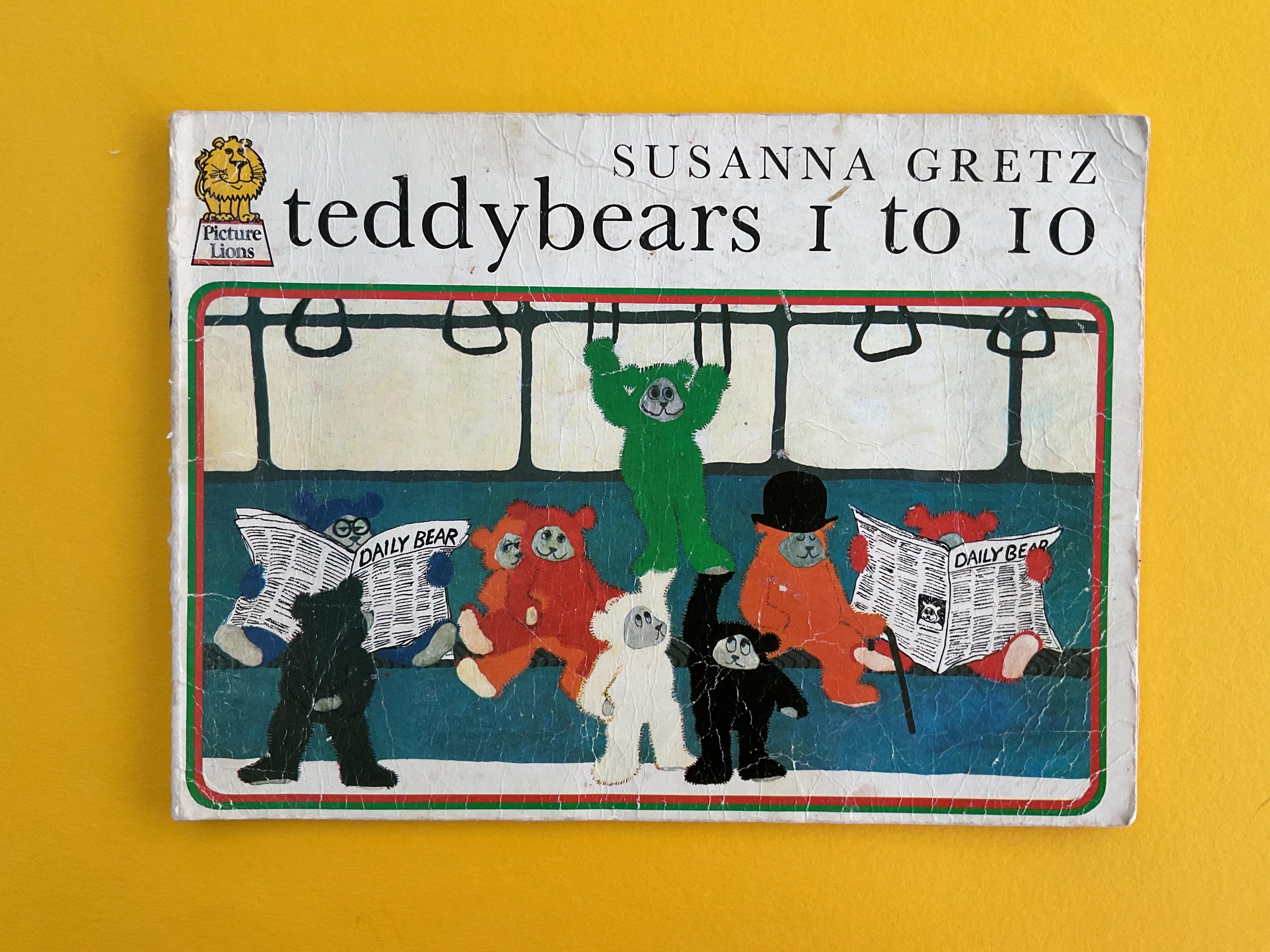 Teddybears 1 to 10 by Susanna Gretz - Picture Lions - Etsy