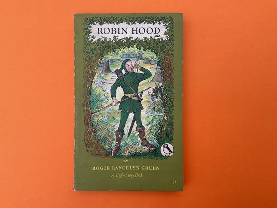 Robin Hood by Roger Lancelyn Green & Arthur Hall - Puffin Books - Etsy