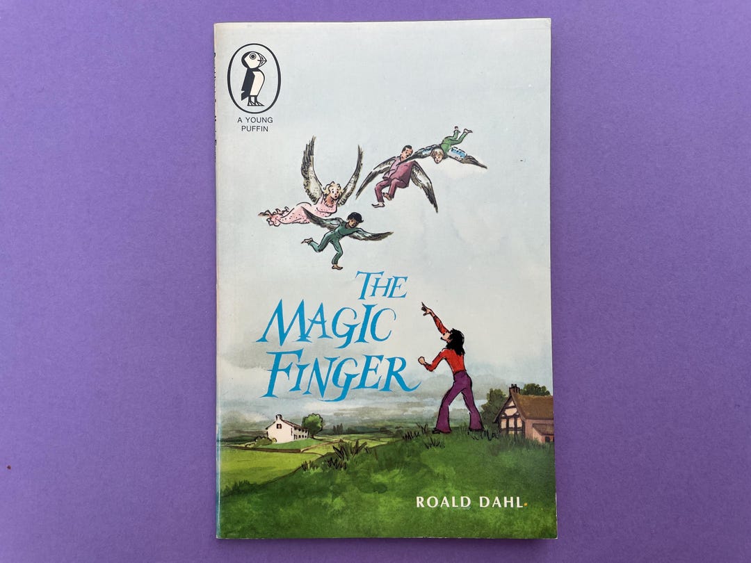 The Magic Finger by Roald Dahl & Pat Marriott - Young Puffin - Etsy