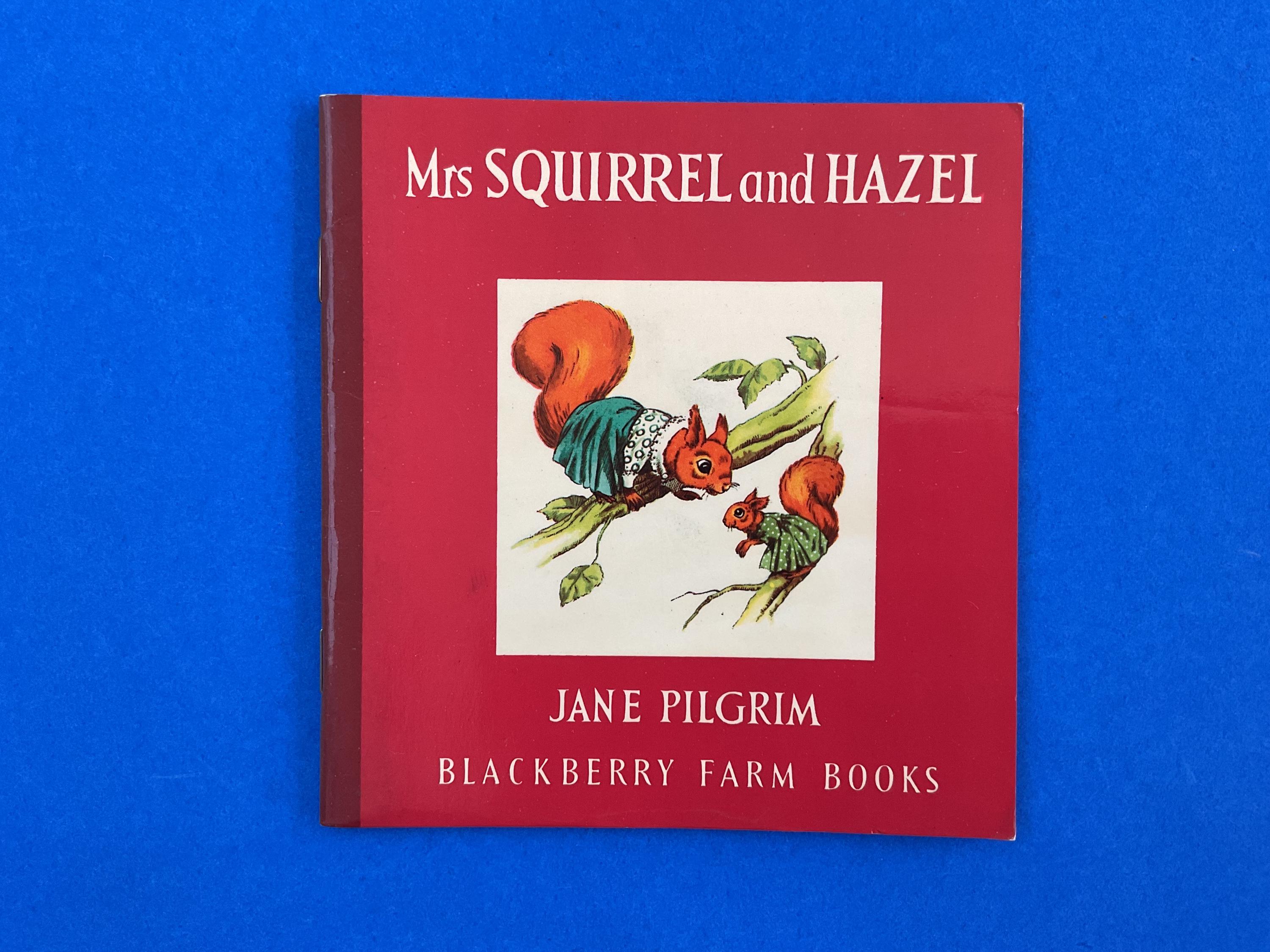 Mrs Squirrel and Hazel by Jane Pilgrim - Blackberry Farm Books - Etsy
