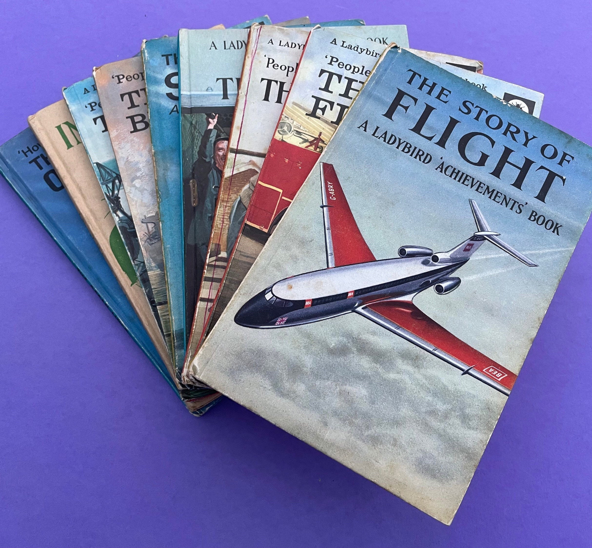 Ladybird books of achievement, work and industry - Select a title