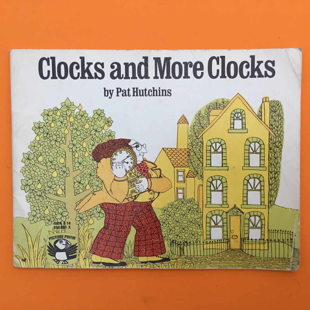 Clocks and More Clocks by Pat Hutchins Picture Puffin Etsy UK