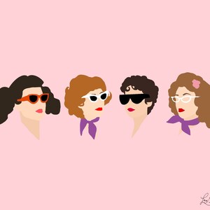 LIMITED OFFER | Pink Ladies | instant download | digital movie art