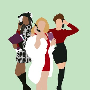 LIMITED OFFER | Clueless | instant download | digital movie art